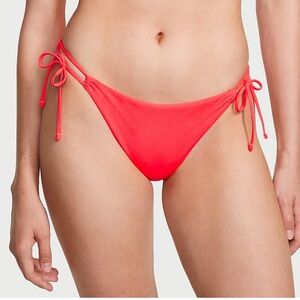 VICTORIA'S SECRET SWIM
Mix-and-Match Side-Tie Bikini Bottom Hot Pink NWT Large